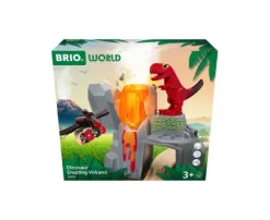 Brio Dinosaurus ja Purkautuva Tulivuori Lelusetti