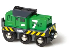 BRIO Vihreä rahtiveturi, paristokäyttöinen