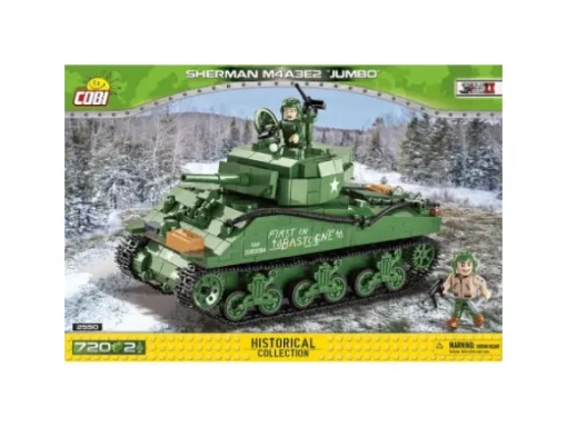 Cobi Sherman M4A3E2 Jumbo Panssarivaunu (716 osaa)