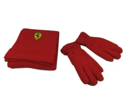 Ferrari lasten hansikas- ja huivisetti