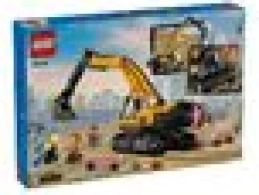 LEGO City 60420 Keltainen Rakennuskaivuri