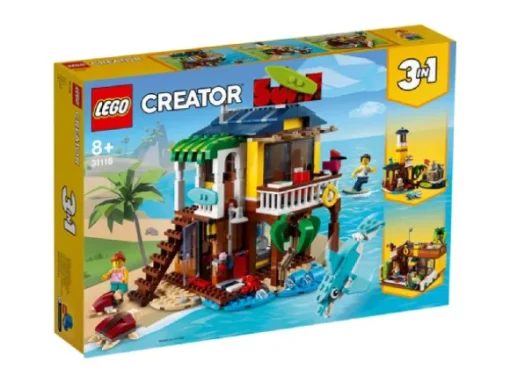 LEGO Creator 31118 3-in-1 Surffaajan rantahuvila