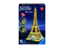 Ravensburger Eiffel Tower Night Edition 3D-palapeli, 216 palaa