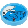 Smurffit sein&auml;kello, sininen 25 cm