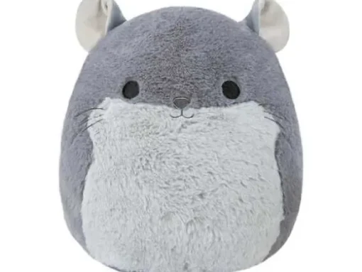 Squishmallows Fuzz-A-Mallows Miper Chinchilla Pehmolelu, 30 cm