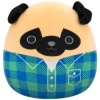 Squishmallows Prince Pug Pehmolelu, 30 cm