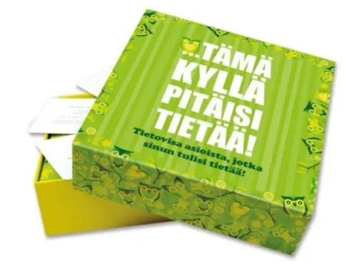 Tämä kyllä pitäisi tietää! -peli
